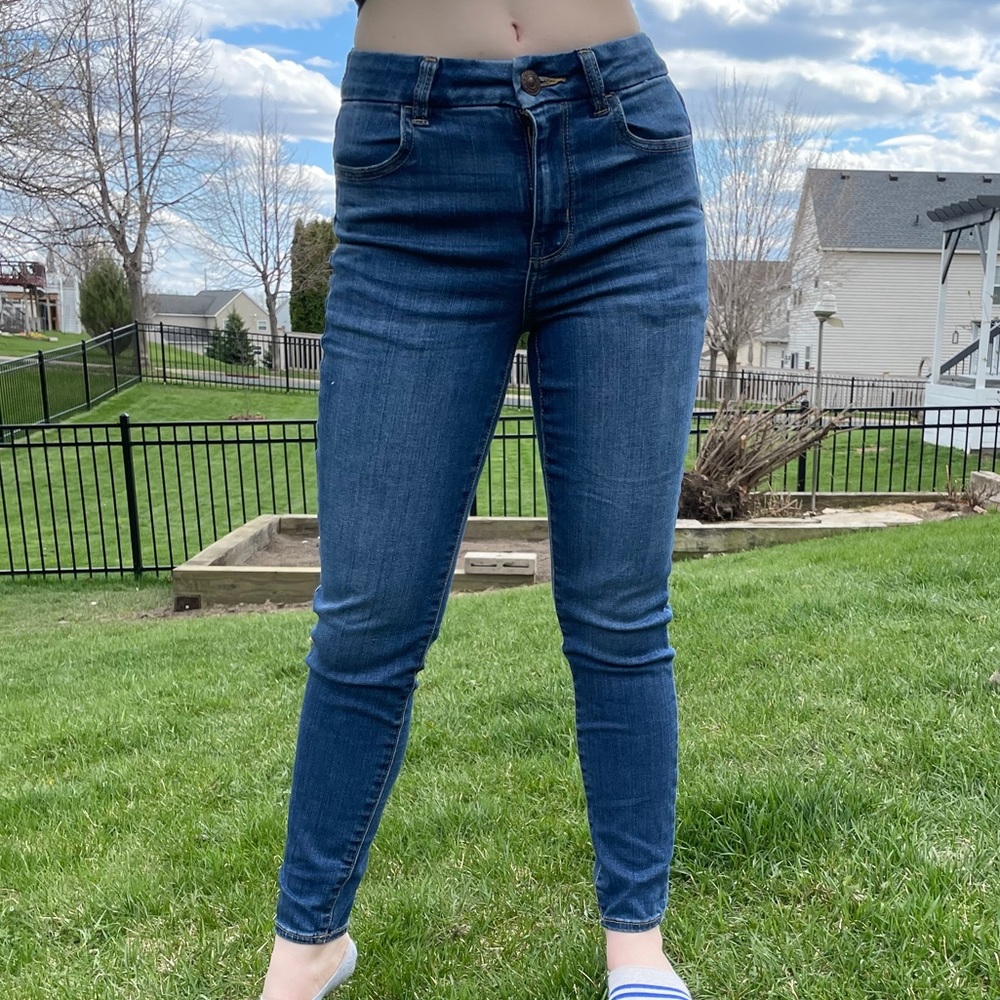 AE SIZE 0 SHORT skinny jeans